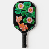 De Papieren Koi Vijver Pickleball Paddle (Achterkant)