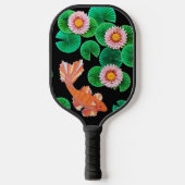 De Papieren Koi Vijver Pickleball Paddle (Voorkant)