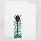 De papierfabriek op Lamppost Briefpapier (Voorkant / Achterkant)