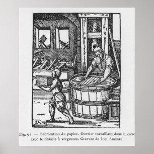 De papiermaker poster