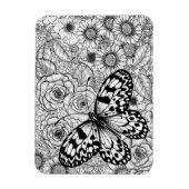 De papiermijttuin magneet (Verticaal)