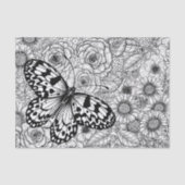 De papiermijttuin tissuepapier (Voorkant)