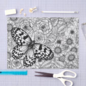 De papiermijttuin tissuepapier (Craft)