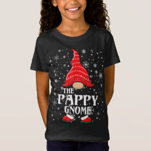 De Pappy Gnome Bijpassende Familie Kerstmis Pyjama T-shirt