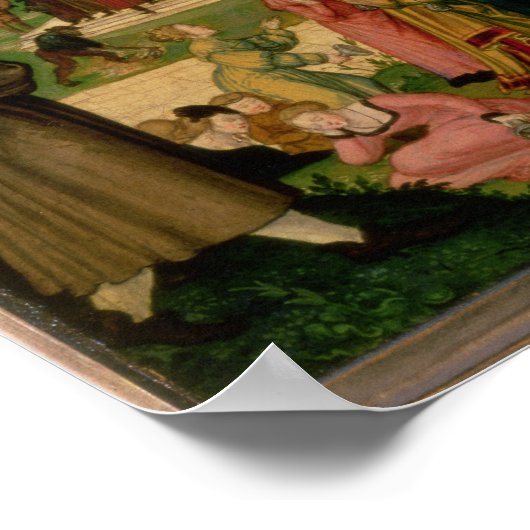 De parabel van de bruine maagd en de bruine maagd poster (Hoek)