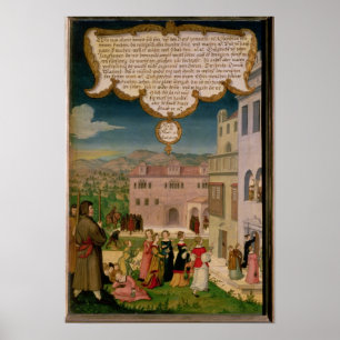 De parabel van de bruine maagd en de bruine maagd poster