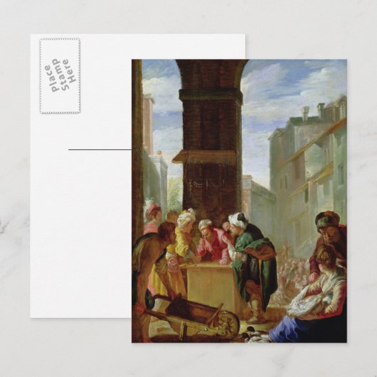 De parabel van de edelzak briefkaart (Voorkant / Achterkant)