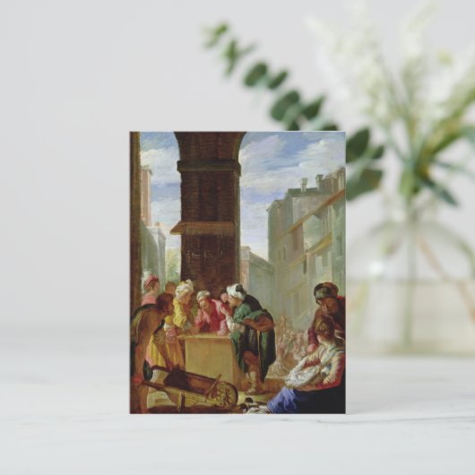 De parabel van de edelzak briefkaart (Staand voorkant)