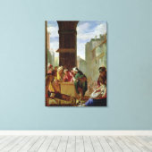 De parabel van de edelzak canvas afdruk (Insitu (Houten vloer))