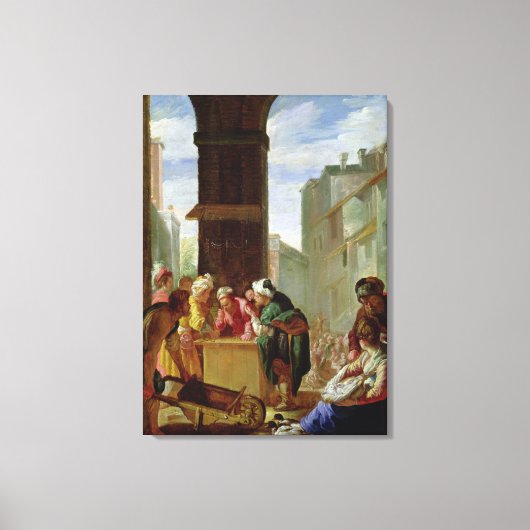 De parabel van de edelzak canvas afdruk (Voorkant)