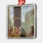 De parabel van de edelzak metalen ornament (Links)