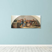 De parabel van de gasten op het huwelijk canvas afdruk (Insitu (Houten vloer))