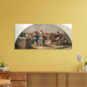De parabel van de gasten op het huwelijk canvas afdruk (Insitu (Woonkamer))