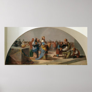 De parabel van de gasten op het huwelijk poster