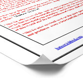 De parabel van de Sower Poster (Hoek)