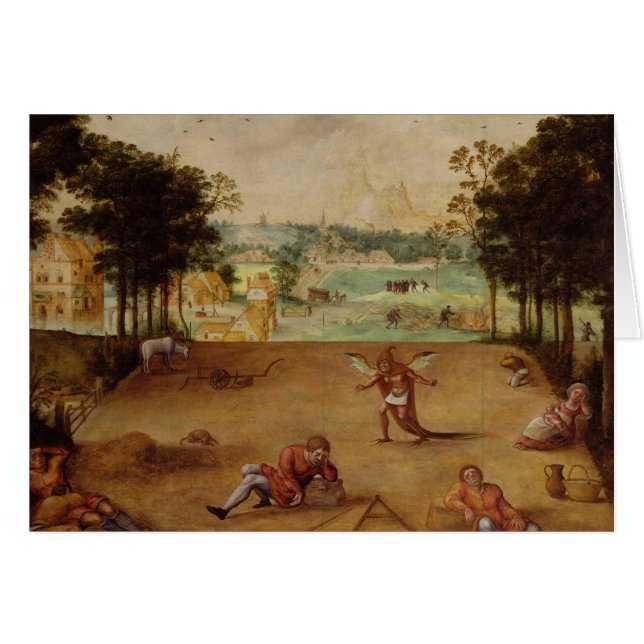 De parabel van de Tarwe en de Tares, 1540 (Voorkant Horizontaal)