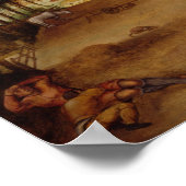 De parabel van de Tarwe en de Tares, 1540 Poster (Hoek)