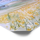 De parabel van het Poster van de Waterverf van mos (Hoek)