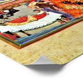 De parabel van het rijke Man en Lazarus Folio 78 R Poster (Hoek)