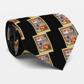 De parabel van het rijke Man en Lazarus Folio 78 R Stropdas (Opgerold)