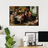 De parabel van het rijke Man en Lazarus Poster (Thuiskantoor)