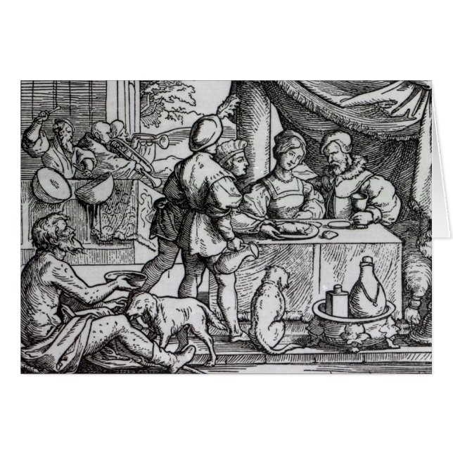 De parabel van Lazarus en Dives (Voorkant Horizontaal)