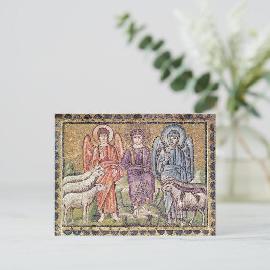 De Parable of the Good Shepherd Briefkaart (Staand voorkant)