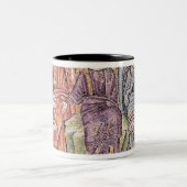 De Parable of the Good Shepherd Tweekleurige Koffiemok (Center)