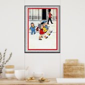 De parade  afdrukken poster (Keuken)