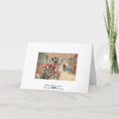 De Parade van Kerstmis van kinderen Feestdagen Kaart (Achterkant)
