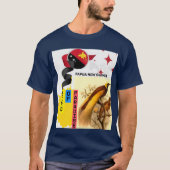 De paradijsvogel vertegenwoordigt mijn land t-shirt (Voorkant)