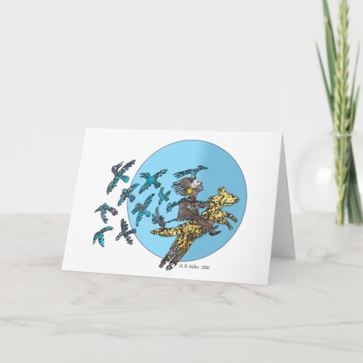 De paradox van Aristoteles Bedankkaart (Voorkant)
