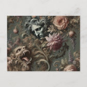 De paradox van de drijfwachter - Gothic Mythic Feestdagenkaart (Voorkant)