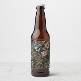 De paradox van de drijfwachter - gotisch mythisch  bier etiket