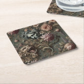 De paradox van de drijfwachter - gotisch mythisch  kartonnen onderzetters (Schuin)