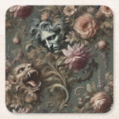 De paradox van de drijfwachter - gotisch mythisch  kartonnen onderzetters (Voorkant)