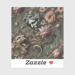 De paradox van de drijfwachter - gotisch mythisch  sticker