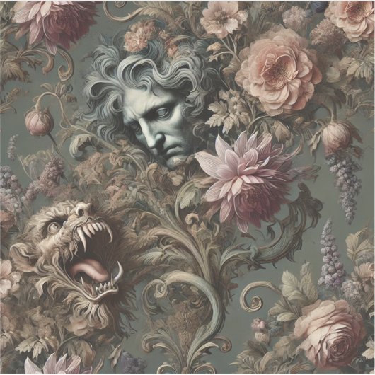 De paradox van de drijfwachter - gotisch mythisch  sticker (Voorkant)