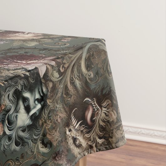 De paradox van de drijfwachter - grote barokprint tafelkleed (Voorbeeld)