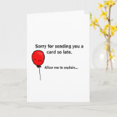 De Paradox van de Kaart van de verjaardag - late (Gele Bloem)