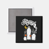 De paranormale begraafplaats Ghost Magneet (Voorkant / Achterkant)