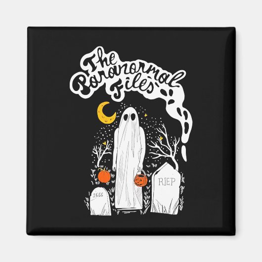 De paranormale begraafplaats Ghost Magneet (Voorkant)