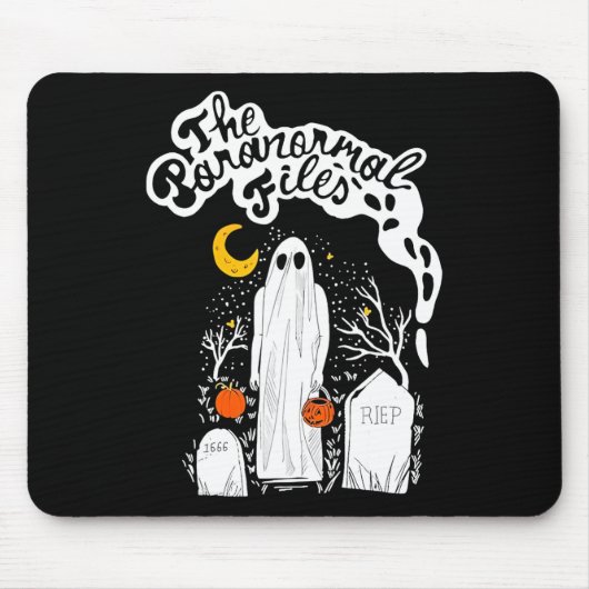 De paranormale begraafplaats Ghost Muismat (Voorkant)