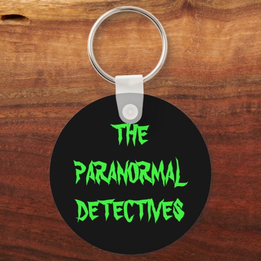 De Paranormale Detectieve Sleutelhanger (Voorkant)