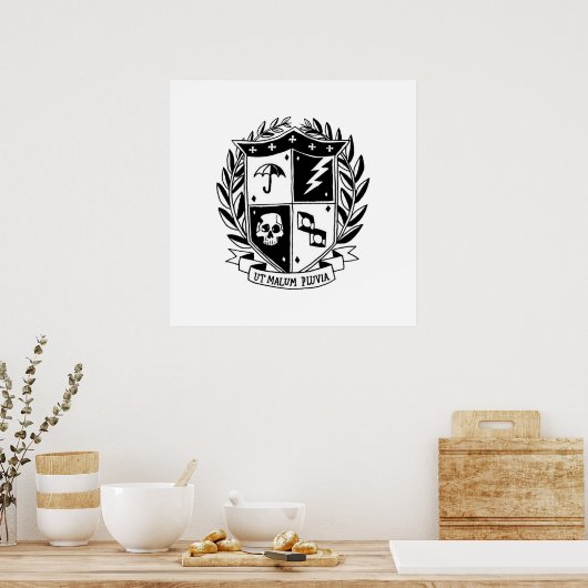 de paraplu - academie poster (Keuken)