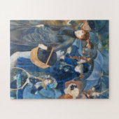 De paraplu's, Pierre Auguste Renoir Art Legpuzzel (Horizontaal)