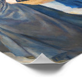 De paraplu's, Pierre Auguste Renoir Poster (Hoek)