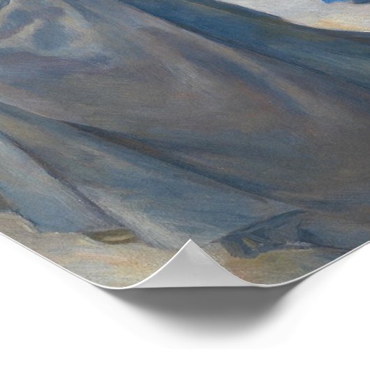 De paraplu's van Pierre-Auguste Renoir (1841-1919) Poster (Hoek)