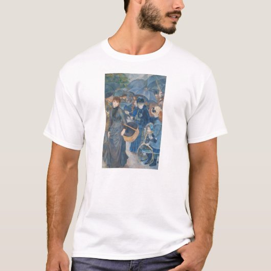 De paraplu's van Pierre-Auguste Renoir (1881-86) T-shirt (Voorkant)