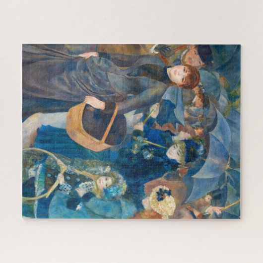 De paraplu's van Pierre-Auguste Renoir Legpuzzel (Horizontaal)